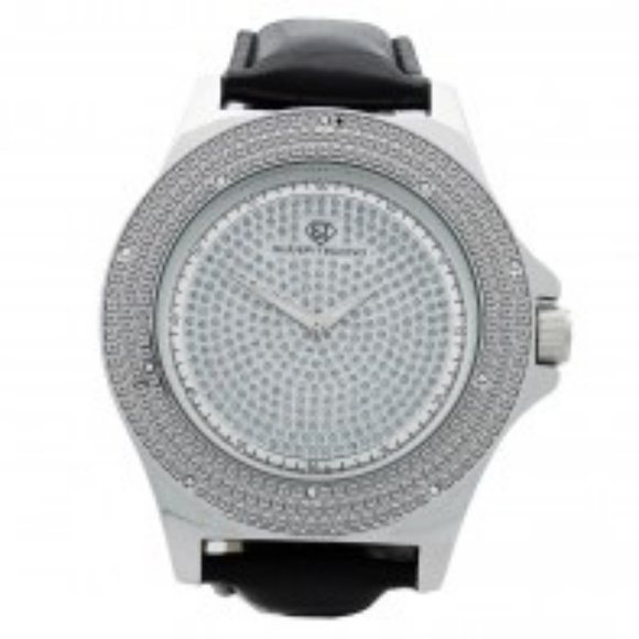 COPY - Super Techno Mens .10ct Diamond Watch - Picture 1 of 2